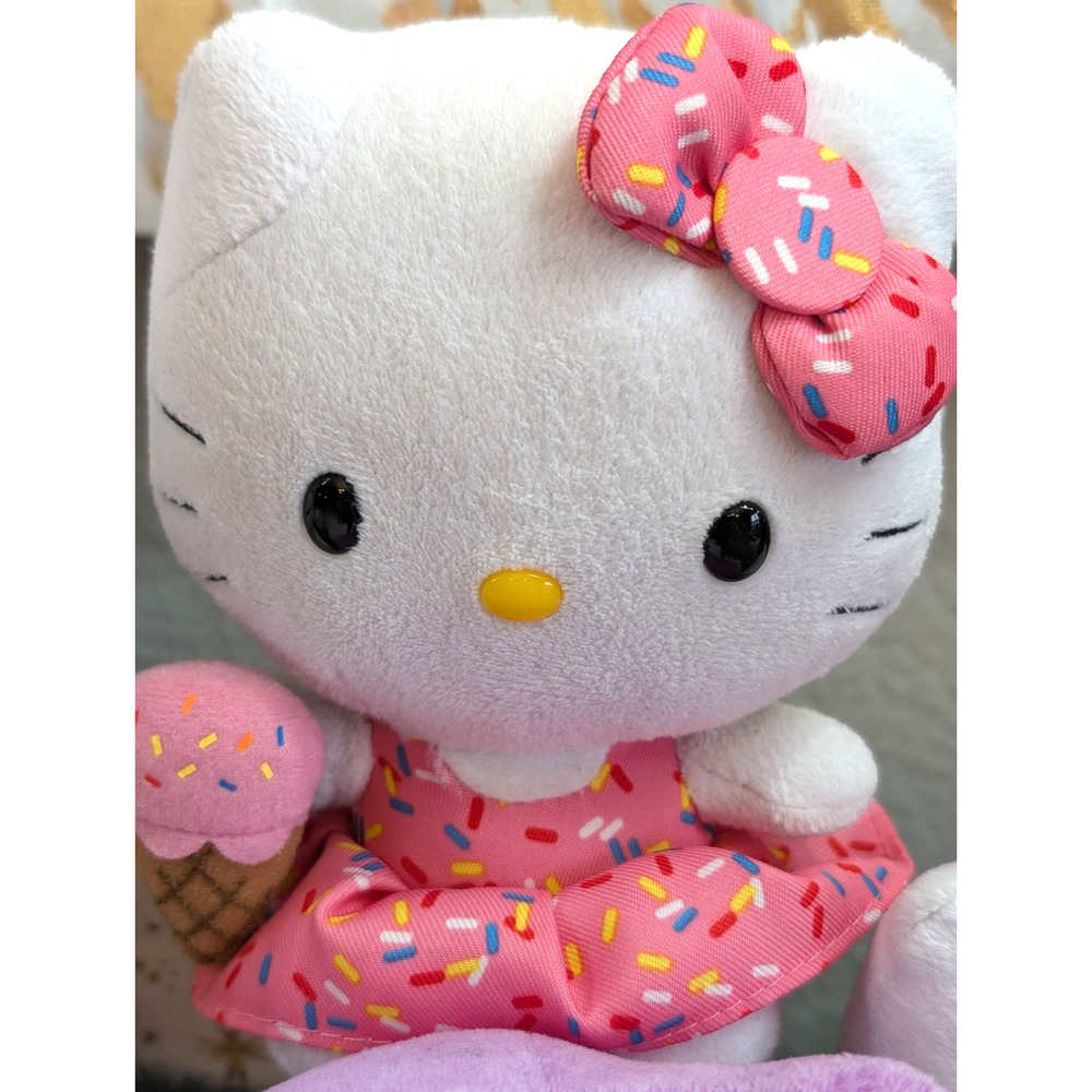 Hello Kitty Plush Lot 10pc Sanrio Bundle 12" Angel 6" Mini Plush Kawaii EUC - Picture 11 of 12
